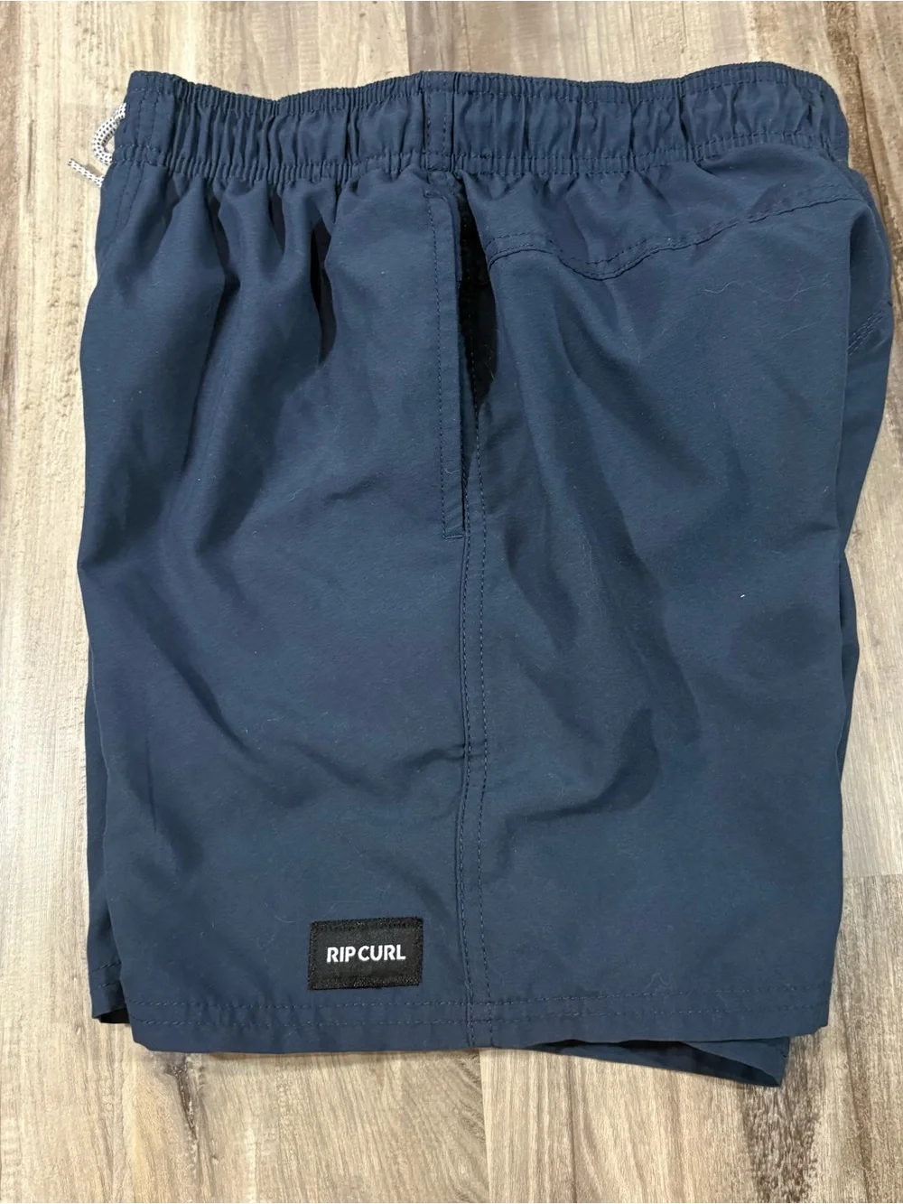 RipCurl Offset Daily Volley Board-shorts 14/L Navy Blue Drawstring